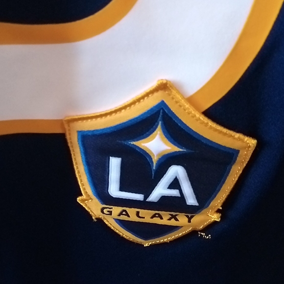 Adidas MLS Official LA Galaxy No. 23 Jersey Size L EUC - Picture 8 of 11